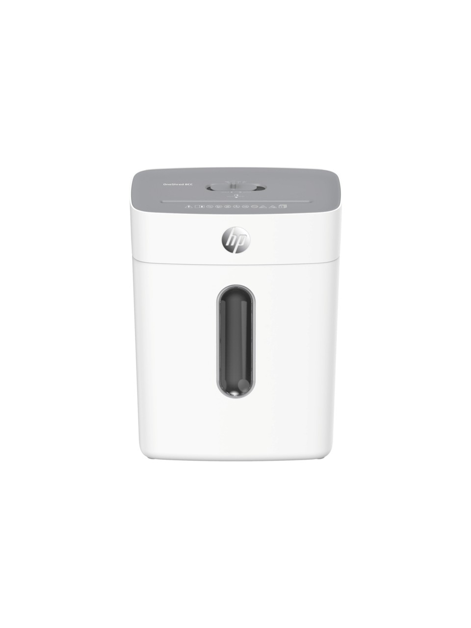 HP OneShred 8CC Evrak İmha Makinesi / Kağıt Kırpma Makinesi - Çapraz/konfeti kesim -5mm x 18mm-15l