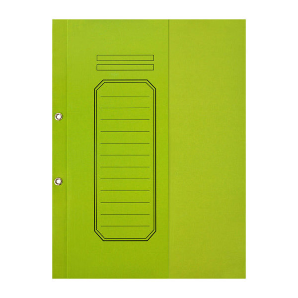 Alemdar Yarım Kapak Telli Dosya Lüks 25'li Paket - Yeşil