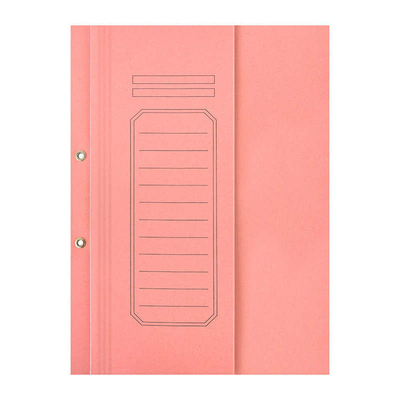 Alemdar Yarım Kapak Telli Dosya Lüks 25'li Paket - Pembe