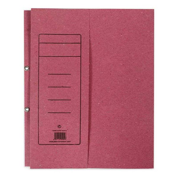 Alemdar Yarım Kapak Telli Karton Dosya 50 Adet